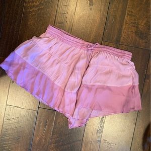 Free People Intimately purple flowy shorts